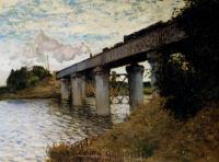 Monet, Claude Oscar - The Railway Bridge At Argenteuil